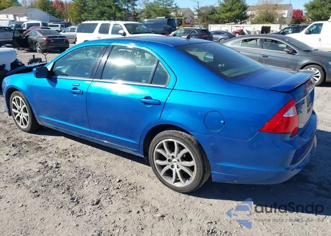2012 Ford Fusion Sel из США, поврежденный, VIN 3FAHP0JA8CR314270